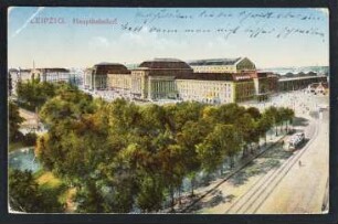 Leipzig. Hauptbahnhof.