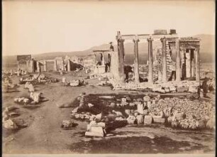 Erechtheion auf der Akropolis, Athen: Gesamtansicht