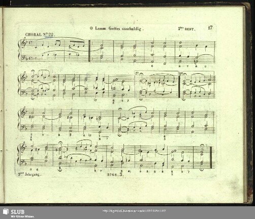 Choral No. 22: O Lamm Gottes unschuldig