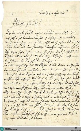 Brief von Johann Wenzel Kalliwoda an Ludwig Kirsner vom 04.09.1856 - K 3170,679