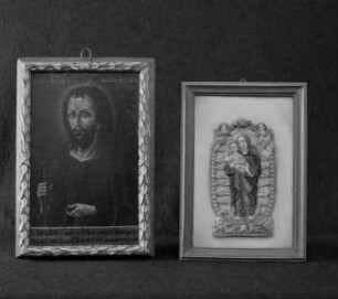 Stehende Madonna auf der Mondsichel