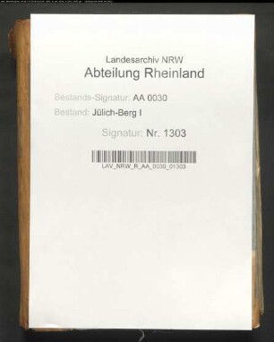 Rentmeisterei HEINSBERG Bd. II