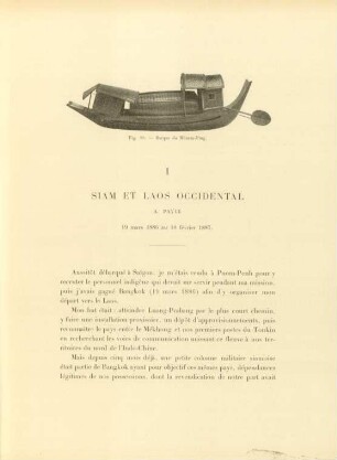 I. Siam et Laos occidental