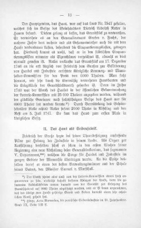II. Das Haus als Seidenfabrik