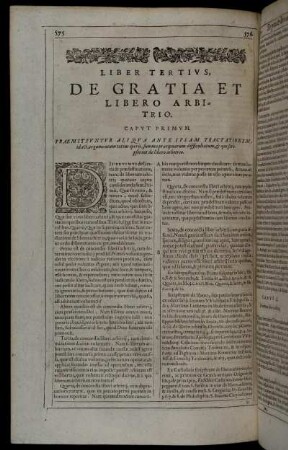 Liber Tertius, De Gratia Et Libero Arbitrio.