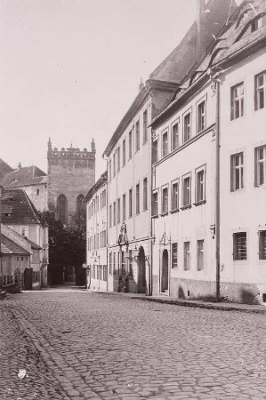 Matthiasturm : Bautzen, Schloßstraße, Blick zum Matthiasturm