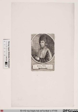 Bildnis Gorius Raeil