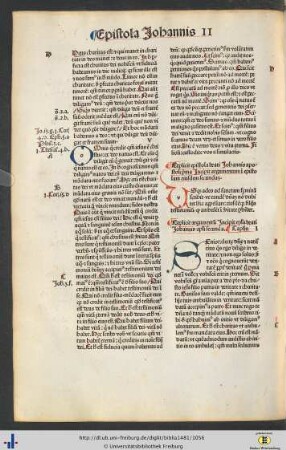 Epistola beati Johannis apostoli secunda
