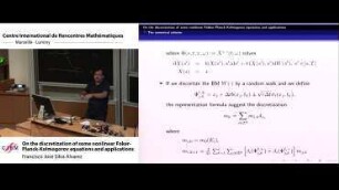 On the discretization of some nonlinear Fokker-Planck-Kolmogorov equations and applications