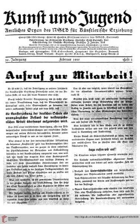 Aufruf zur Mitarbeit
