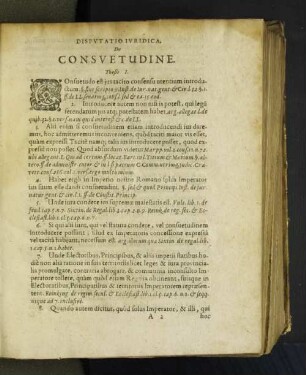 Disputatio Iuridica.