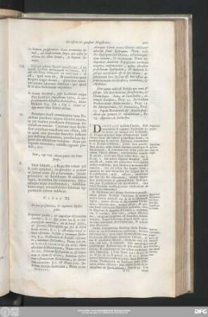Caput XI. De iure praesidentiae, & regiminis Episcopalis.
