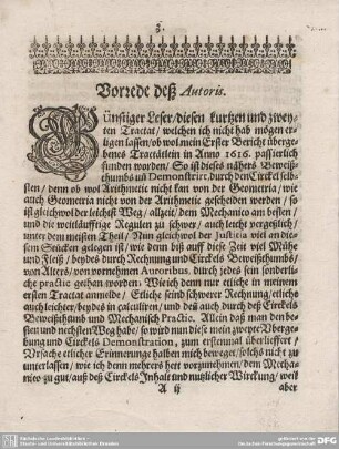 Vorrede deß Autoris.