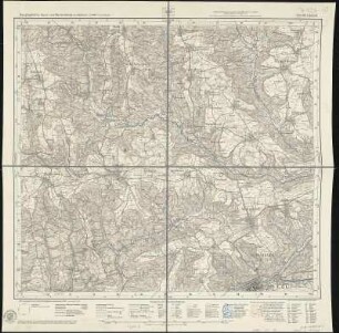 Meßtischblatt 60 = [7124] : Gmünd, 1932 : Gmünd. - 1:25000. - Stuttgart, 1932. - 1 Kt.
