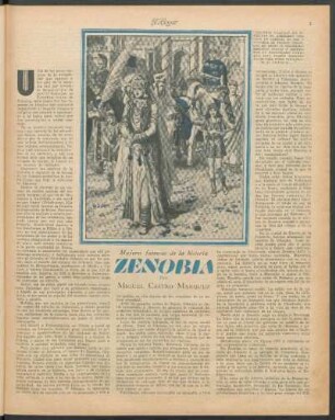 Zenobia : Mujeres famosas de la historia