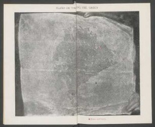 Plano de Toledo, del Greco - [Dibujo]