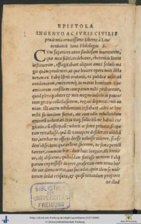 Epistola