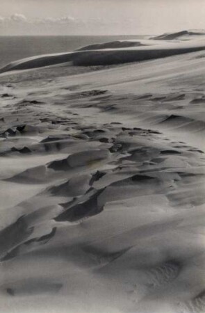 Blick vom Nehrungsrücken über das Haff, Kurische Nehrung