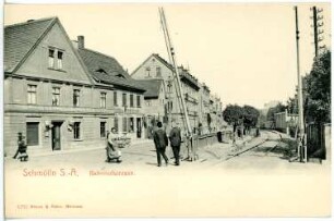 Schmölln. Bahnhofstraße