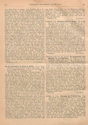 276-279 [Rezension] Kaftan, Julius, Philosophie des Protestantismus
