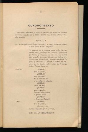 Cuadro sexto