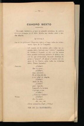 Cuadro sexto