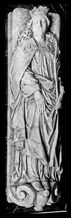 Köln, St. Ursula, Grabmal der Hl. Ursula, LiegefigurJohannes T.W. Lentz