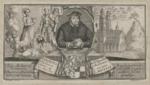 Bildnis des Markgrafen Albrecht von Brandenburg, Bischof Albrecht V. von Halberstadt