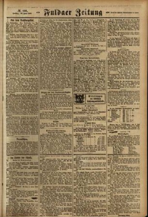 Zweite Ausgabe vom Freitag, den 28. Juni 1918.