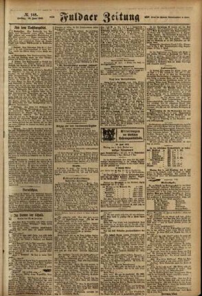 Zweite Ausgabe vom Freitag, den 28. Juni 1918.