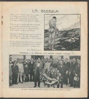 Homenaje a la memoria del doctor Agustín Alvárez - [Fotografía]