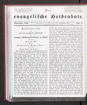 September 1849. Nro. 9