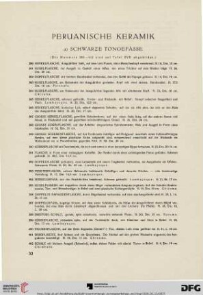 Peruanische Keramik (Nr. 380-451)