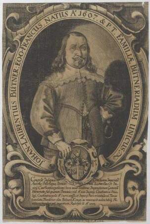 Bildnis des Johan-Laurentius Bütner