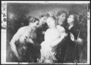 Celesti, Andrea: Loths Auszug aus Sodom, GK I 7664. (Verlust)