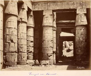 Kolonnade des Chons-Tempels, Karnak