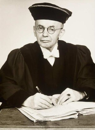 Senatspräsident und Jurist Deking