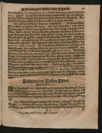 Erklärung des Eilfften Bildes/ mit Numer. 11.