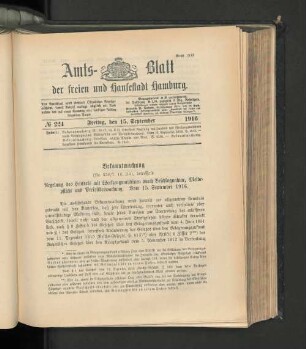 No. 224, 15. September 1916