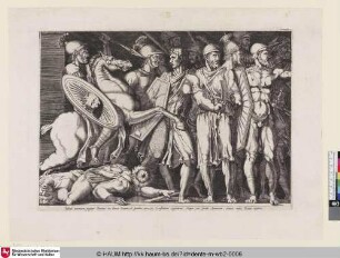 [Trajan combattant contre les Daces; Trajan Fighting the Dacians; Trajan im Kampf gegen die Dacier]