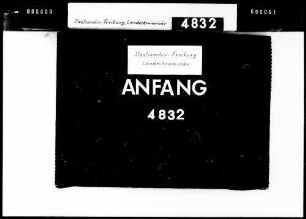 Unterbringung von Kranken im Städtischen Krankenhaus und Armenhaus