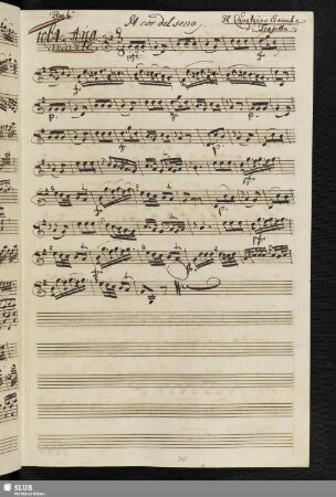 1064. Aria: Il cor dal seno / Traetta, T.