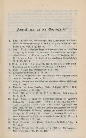 Anmerkungen zu den Beweggründen.