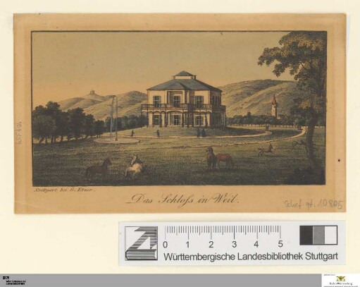 Das Schloss in Weil