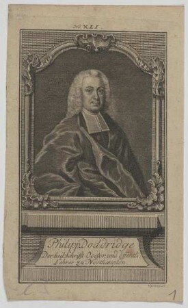 Bildnis des Philipp Doddridge