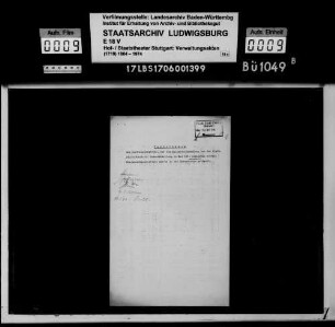 Abgabe und Verkauf von Inventarstücken und Altmaterial