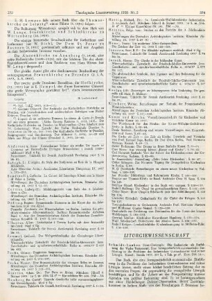 374-379 [Rezension] Schmidt-Lauber, Hans-Christoph, Die Eucharistie als Entfaltung der Verba Testamenti