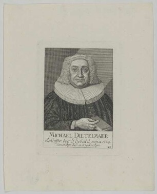 Bildnis des Michael Dietelmaier
