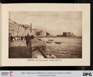 Napoli - Via Partenope - Castel dell'Ovo
