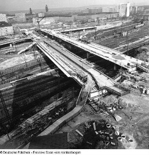Dresden Verkehrszug; Kleine Plauensche Straße; (Hochstraße)